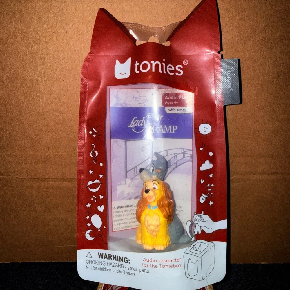 Tonies Disney Lady and the Tramp Kids One Size Multicolor New Audio Figure